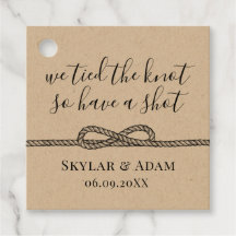 Nautische Pfeife des Knotens, eine Shot-Hochzeit h