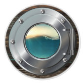 Nautische Porthole-Keramik-Knobs Keramikknauf (Vorderseite)