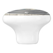 Nautische Porthole-Schubknöpfe Keramikknauf (Seitenansicht)