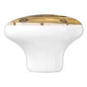 Nautische Porthole-Schubknöpfe Keramikknauf (Seitenansicht)