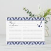 Nautische Rezeptorkarte (Stehend Vorderseite)