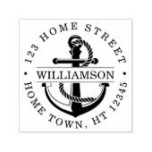 Nautische Rücksendeadresse Permastempel (Design)