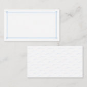 Nautische Sailboat-Platzkarten Platzkarte (Vorne/Hinten)