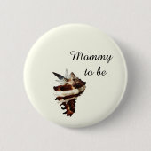 Nautische Schmetterlinge unter der Muschel Button (Vorderseite)