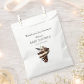 Nautische Schmetterlinge unter der Muschel Geschenktütchen (Ausgeschnitten)