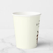 Nautische Schmetterlinge unter der Muschel Pappbecher (Rechts)