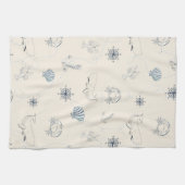 Nautische See Handtuch (Horizontal)