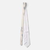 Nautische See Krawatte (Rückseite)