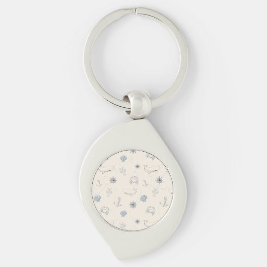 Nautische See Schlüsselanhänger (Vorderseite)