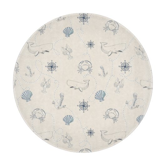 Nautische See Schneidebrett (Vorderseite)