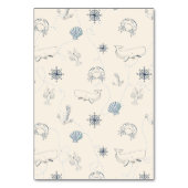 Nautische See Tischnummer (Rückseite)