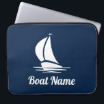 Nautische Segelboote Name Neopren Laptopschutzhülle<br><div class="desc">Nautical Segelboot Name neopren Laptop Ärmel. Erstellen Sie Ihren eigenen stilvollen Cover-Druck. Fügen Sie Ihren eigenen Namen,  lustiges Zitat oder Sprichwort hinzu. Coole Geburtstagsgeschenkidee für ihn oder sie. Spaß Computerzubehör Personalisierte Geschenkidee für Segler,  Bootsführer,  Skipper,  Fischer,  Bootsbegeisterte,  Yachtbesitzer etc.</div>