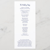 Nautische Segelbootprogramme Programm (Rückseite)