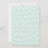 Nautische Segelbootruhestand Party Einladung (Rückseite)