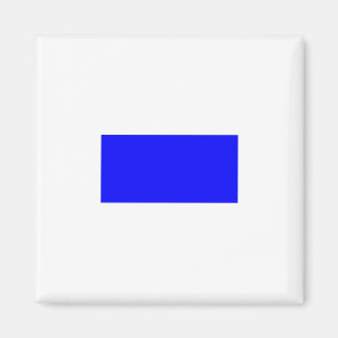 Nautische Signalflagge - Buchstabe S Magnet