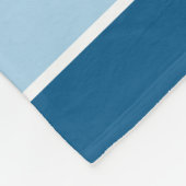 Nautische Streifen-Fleecedecke Fleecedecke (Ecke)