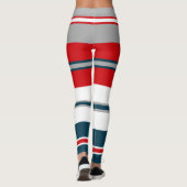Nautische Streifen Leggings (Rückseite)