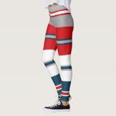 Nautische Streifen Leggings (Links)