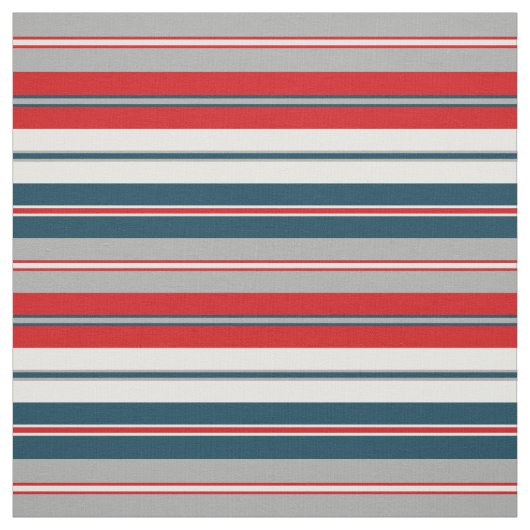 Nautische Streifen Stoff (Muster)