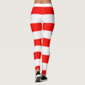 Nautische Strickanker-Leggings Leggings (Rückseite)