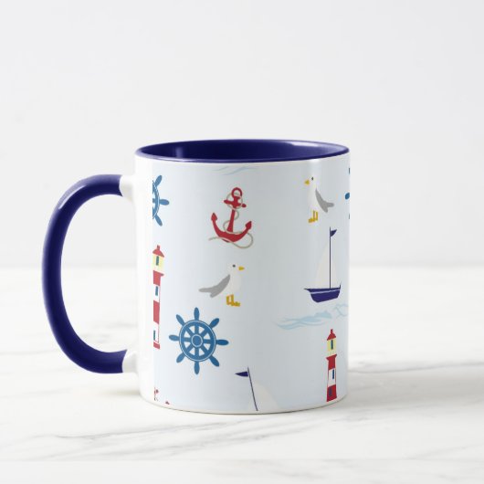 Nautische Tasse (Links)