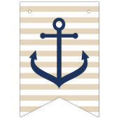 Nautische thematische Braut soll Banner sein - Bun (Erste Fahne)