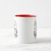 Nautische Theme-Tasse mit Farbakzenten Tasse (Zentrum)