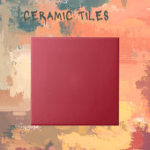 Nautische Themed Red Keramik Tile Fliese