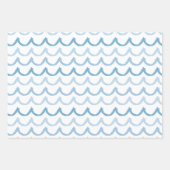 Nautische Themen Geschenkpapier Set (Vorderseite)