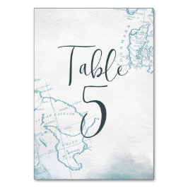 Nautische Tischnummer