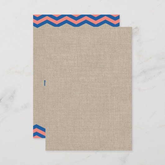 Nautische UAWG RSVP Karte (Vorne/Hinten)