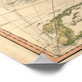 Nautische Übersicht über den Golf von Florida Poster (Ecke)