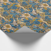 Nautische Umschlagpapier Geschenkpapier (Ecke)