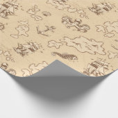 Nautische Umschlagpapier Geschenkpapier (Ecke)