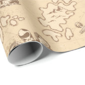 Nautische Umschlagpapier Geschenkpapier (Rolleneckpunkt)