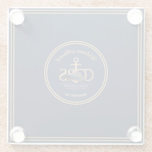 Nautische Untersetzer (Rückseite)