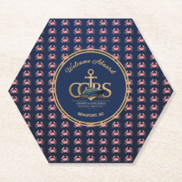 Nautische Untersetzer