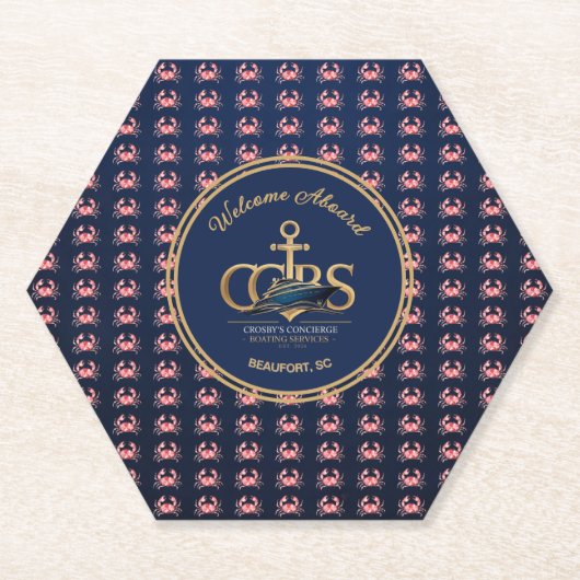 Nautische Untersetzer (Vorderseite)