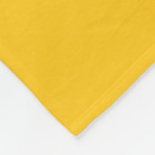 Nautische Verankerung mit Zickzack Navy-Yellow-Mus Fleecedecke (Ecke)