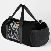 Nautische Vibes Marine-Elemente Duffle Bag (Rechte Ecke)