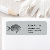 Nautische Vintage Meeresfische (Insitu)