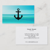 Nautische Visitenkarte (Vorne/Hinten)