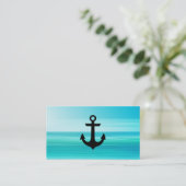 Nautische Visitenkarte (Stehend Vorderseite)