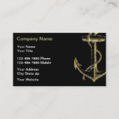 Nautische Visitenkarten Visitenkarte (Vorderseite)