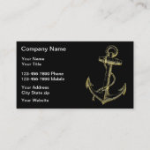 Nautische Visitenkarten Visitenkarte (Vorderseite)