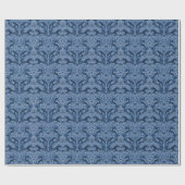 Nautische Wale, feuchte Textur Muster. Geschenkpapier (Flach)