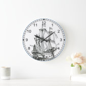 Nautische Wall-Uhren Große Wanduhr (Zuhause)