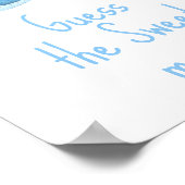 Nautische Wasserfarbe - Raten Sie mal, das süße Ch Poster (Ecke)