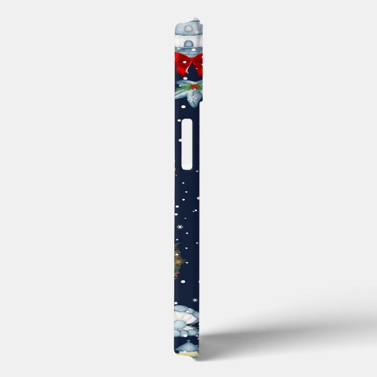 Nautische Weihnachten Case-Mate iPhone Hülle (Rückseite / Rechts)