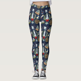 Nautische Weihnachten Leggings